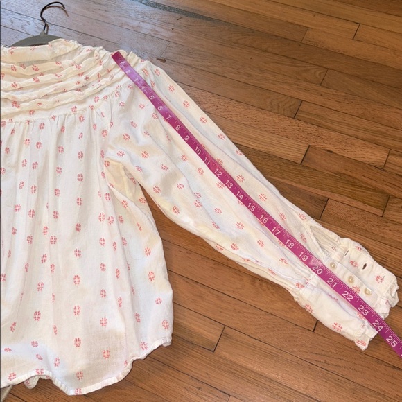 Luminary Fine Collection Button Down Top Size M - Picture 8 of 10